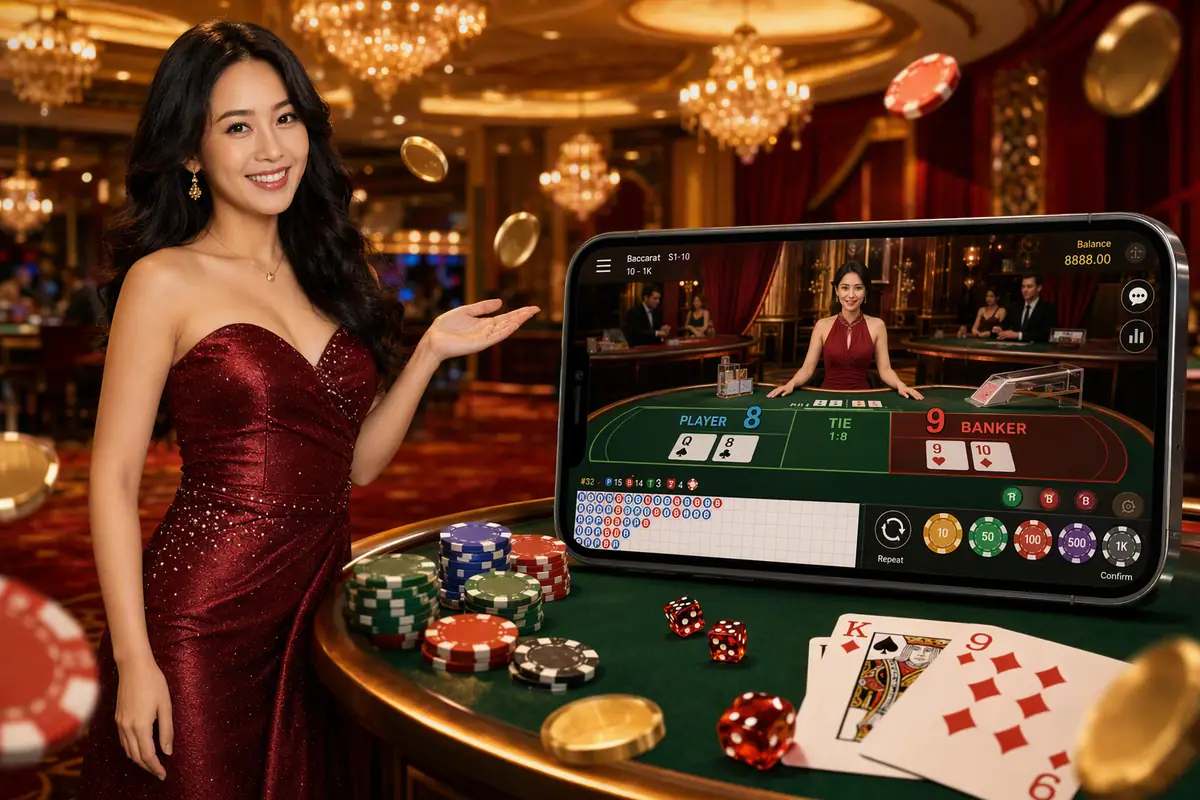 my99 Live Baccarat တိုက်ရိုက် ကာစီနိုဆရာမ